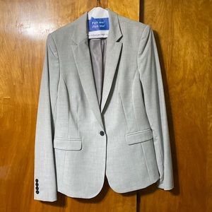 Light grey blazer 10T